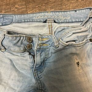 Light washed straight jeans cute